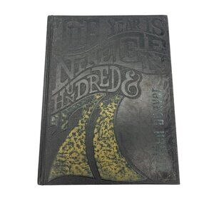 Vintage 1974 Golden Beaver Yearbook Neelys Bend Junior High Nashville Tennessee